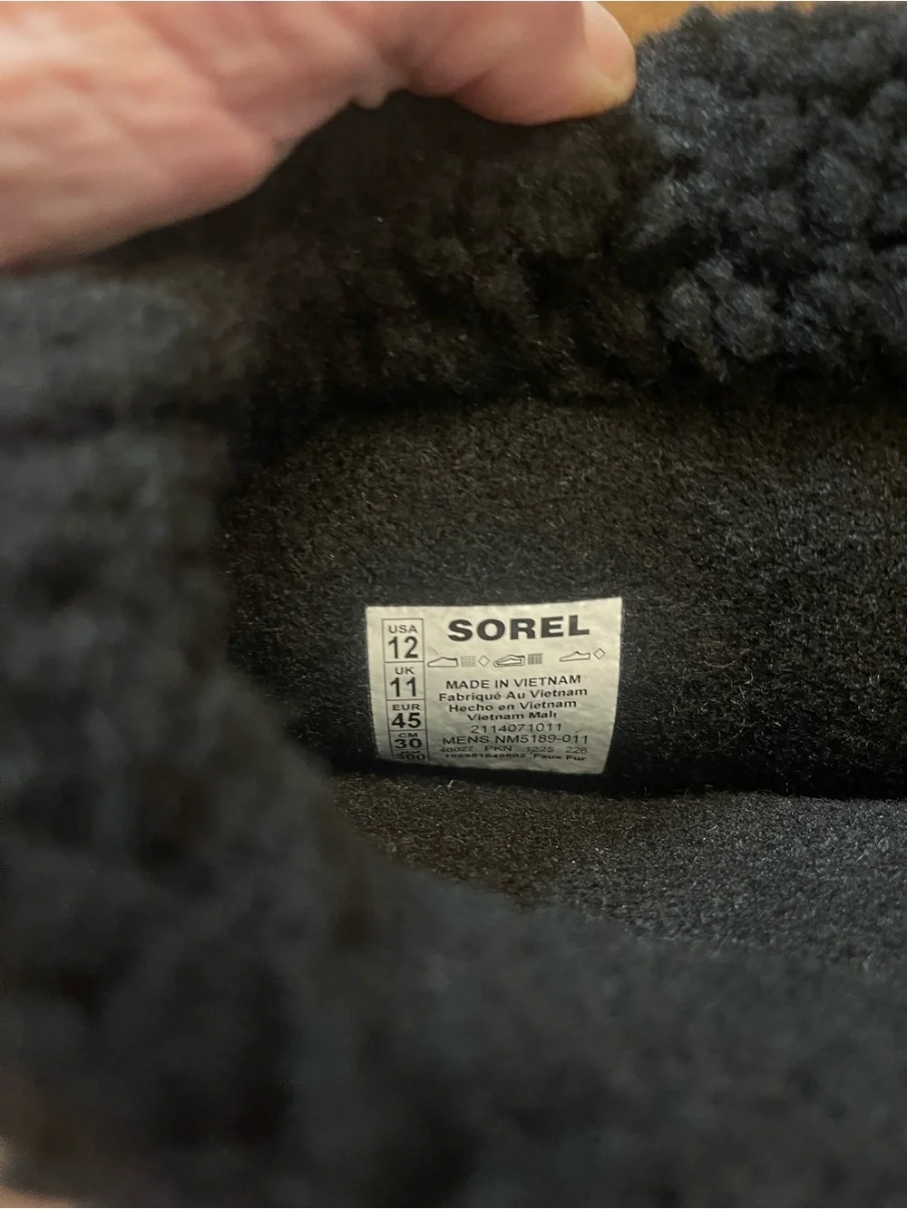 NWT SOREL Men’s 1964 PAC Nylon Waterproof Snow Boots Size 12